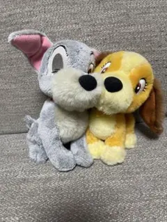 わんわん物語 レディ&トランプ ぬいぐるみ