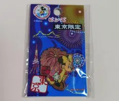 ディズニー　ピンバッジ　ミニー　東京　限定　お祭り　花火　ディズニーオンツアー
