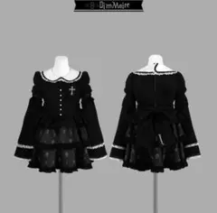Dimmoire おすましレース襟トップス Black＆White - メルカリ