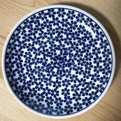 ポーリッシュポタリー プレート 19㎝ 花柄のサムネイル
