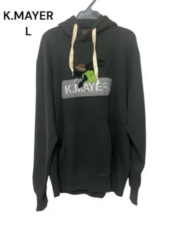 K.MAYER フリースパーカー L ブラック