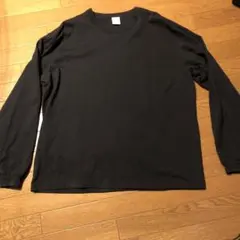 チャンピオン　ロンT ブラック