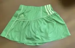 adidas キュロット　黄緑　6x