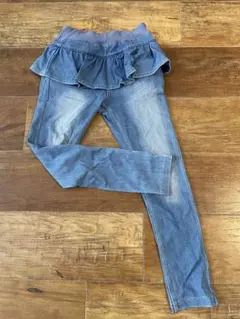 bransh デニム フリル付きパンツ 130