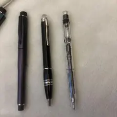 ボナンペン黒柿 真黒ケース付き&人気シャーペン4種 - メルカリ