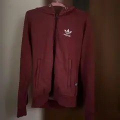 ワインレッド パーカー