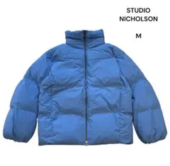 STUDIO NICHOLSON 青 ダウンジャケット Mのサムネイル