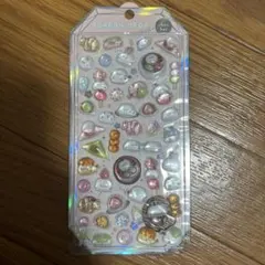 新品　ボンボンドロップシール　　シマエナガ