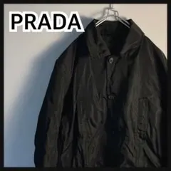希少⭐️ PRADA プラダ black flight jacket アーカイブ - メルカリ