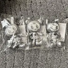 メゾピアノ　シルバーぬいぐるみチャーム
