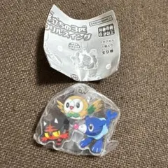 ポケモン 旅立ちの3匹 アクリルスイング モクロー ニャビー アシマリ