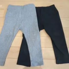 ユニクロ　リブレギンス　セット