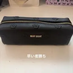 MARY QUANT 筆箱 ペンケース ブラックのサムネイル