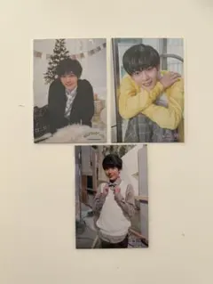 なにわ男子　長尾謙杜　フォトセット　3点セット