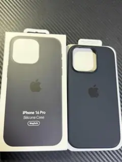 iPhone16Pro純正ケースブラック MYKNOFE/A