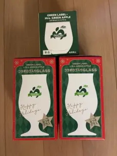 Mrs. GREEN APPLEのコラボグラス　2種類　3個セット