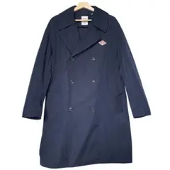 DANTON ダントン【美品】ポリエステル ダブルブレスト ロングコート Lのサムネイル