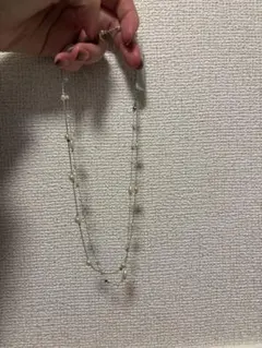 パール 2連ネックレス