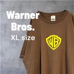 00s ワーナー・ブラザース 企業系T WBロゴ フルーツタグ 茶 XL 古着のサムネイル