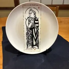 棟方志功 絵皿 仏画デザイン