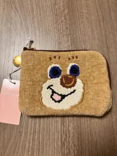 新品⭐️ LOVERARY by FEILE ドアップテディ　L字ポーチ