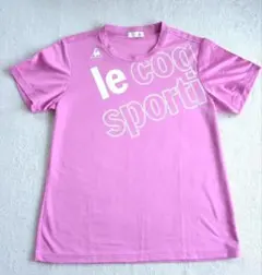 【le coq sportif】ピンク Tシャツ サイズО 極美品