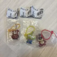 ピクサー キャラクター ぷくチャーム 3種