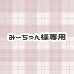 みーちゃん様専用