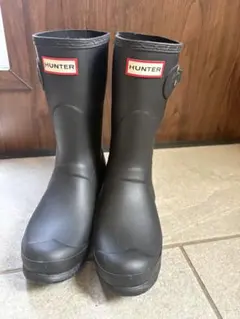 HUNTER レインブーツ ブラック UK5のサムネイル