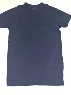 UNIQLO U ネイビー 半袖Tシャツ ワンピース