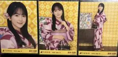 乃木坂46 生写真 浴衣 鈴木佑捺 5種コンプ - メルカリ