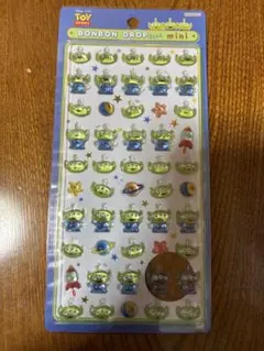 正規品 ディズニー ボンボンドロップシールミニ リトルグリーンメン ピクサー