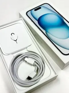 iPhone 15 箱 充電ケーブル SIMカード取り出しツール Apple純正 - メルカリ
