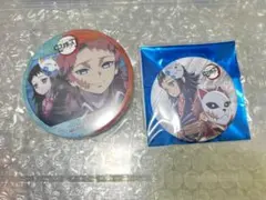 【値下げ可】鬼滅の刃 幕間画 コンビ　缶バッジ 錆兎 真菰