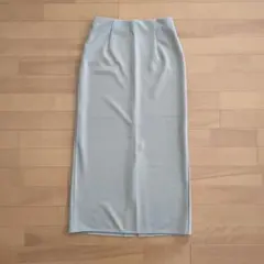 ユニクロ　ストレッチダブルフェイススカート　タイトスカート　ブラウン　S