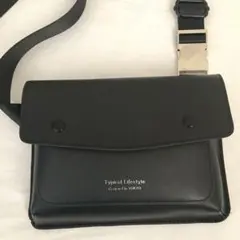 未使用　Typical Lifestyle ブラックショルダーバッグ