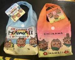 ちいかわ 日焼け グアム・サイパン限定 エコバッグ 2種セット ちいかわ 日焼け グアム・サイパン限定 エコバッグ 2種セット ABC