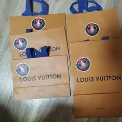 ルイ・ヴィトン ×山本寛斎　ショップ袋 5枚セット