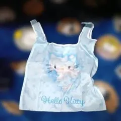 Hello Kitty ショッピングバッグ 水色