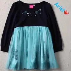 ラスト1着✳️新品❤️ディズニープリンセス☆アリエル ワンピース 140