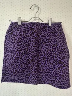 エックスガール　レオパード　ミニスカート