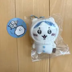 ナガノのくま　ちいかわにかぶられたぷちミニマスコット(ハチワレ)