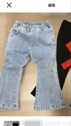 SHEIN 18-24 デニムフレアパンツのサムネイル