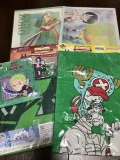 一番くじ　ワンピース　ゾロセット