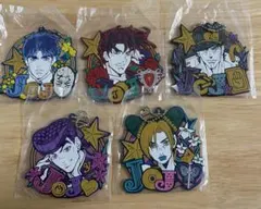 ジョジョワールド　ラバーチャーム　セミコンプ　5種セット　一番くじ