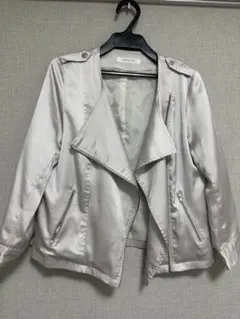 ARCHIVES サテンライダースジャケットのサムネイル