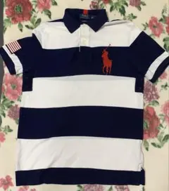 Polo Ralph Lauren ストライプポロシャツ S