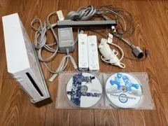 Wii 本体　ソフト4本セット　マリオカート　スマブラ　ぷよぷよ　マリオソニック