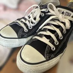 CONVERSE ALL STAR ブラックスニーカー24cm