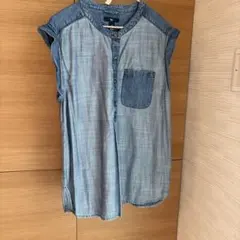 Gap デニムシャツ ブラウス 半袖